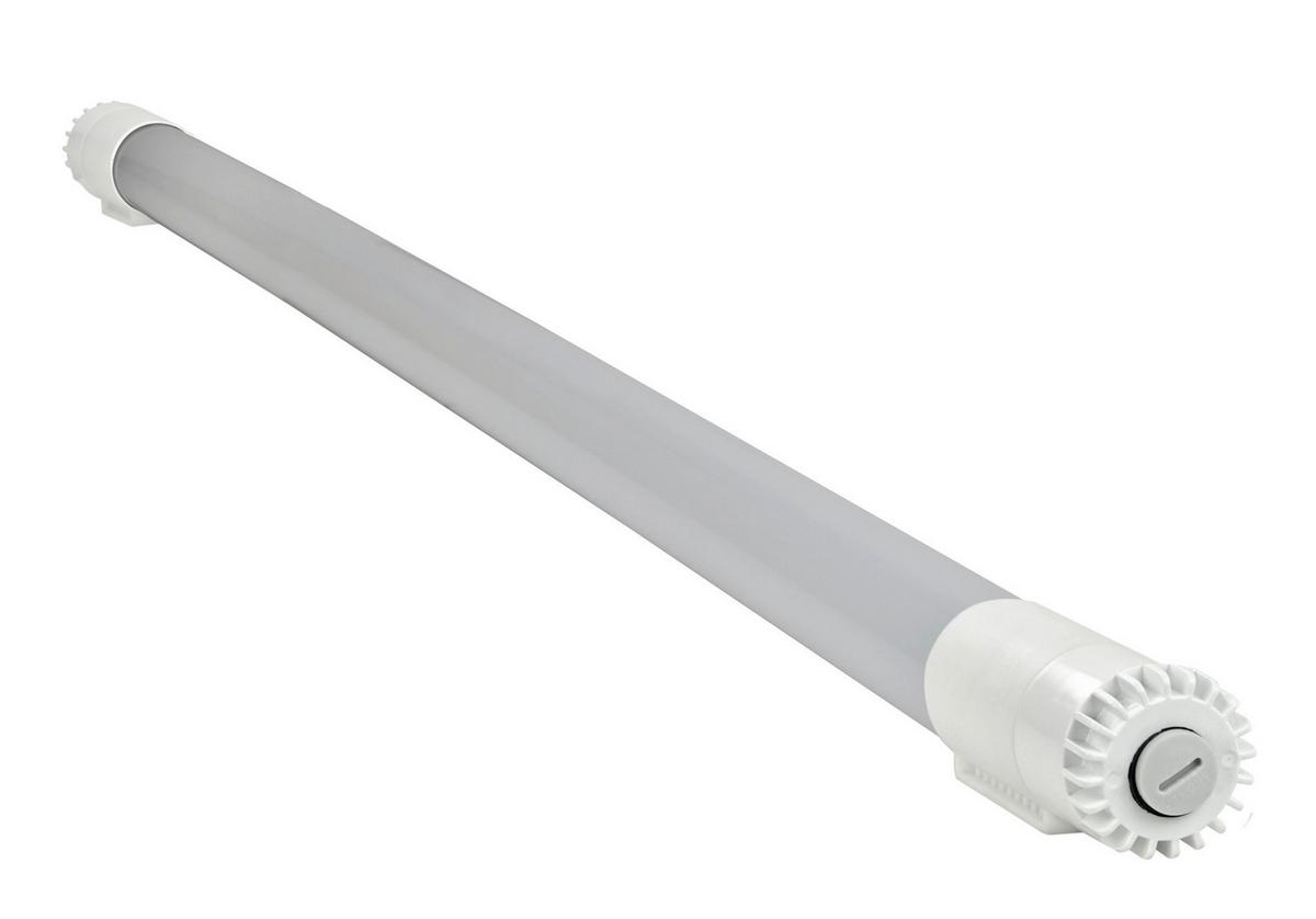 LED-Deckenleuchte L: 110 cm, für In- und Outdoor - Weiß, Basics, Kunststoff (110/4,4/4,5cm)
