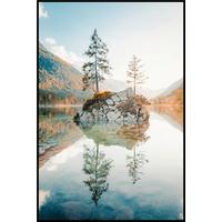 Obraz Elena, 50/70cm - černá/vícebarevná, Moderní, kompozitní dřevo/papír (50/70cm) - Mömax