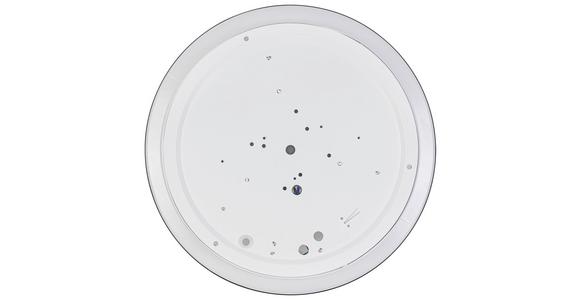 LED-Deckenleuchte Fritzi Ø 30 cm - Schwarz/Weiß, MODERN, Kunststoff/Metall (30/6,5cm) - Luca Bessoni