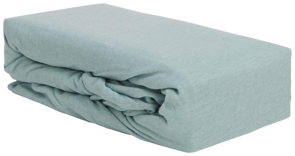 NAPÍNACIA PLACHTA Leo, 100/200/25cm - jadeitovozelená/biela, textil (100/200cm) - Modern Living