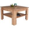 KONFERENČNÝ STOLÍK NIZZA 1 - biela/farba duba, Modern, kompozitné drevo (70/45/70cm)