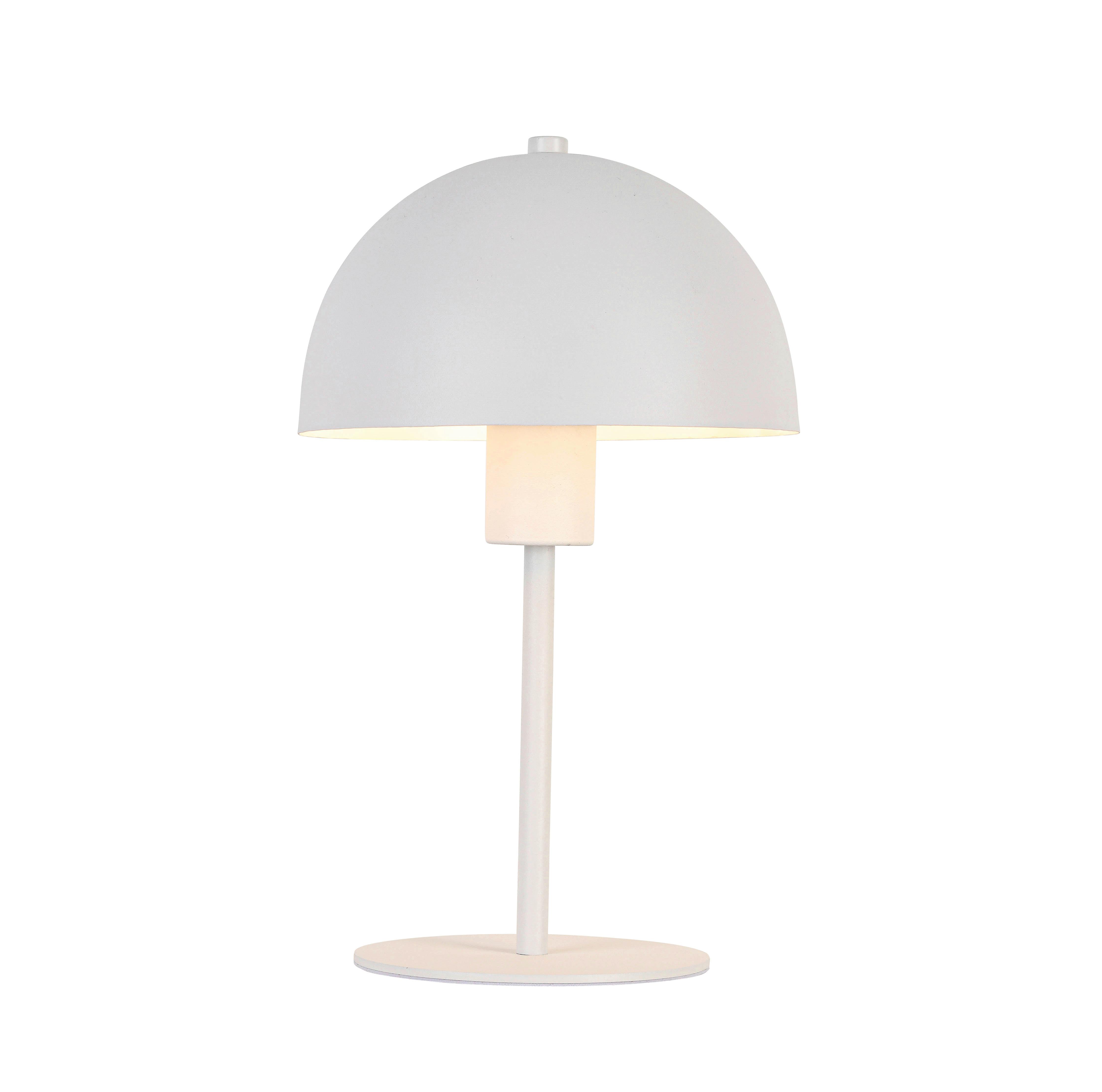 STOLNÁ LAMPA JERTZ - biela, Konventionell, kov/plast (18/30cm) - Mömax
