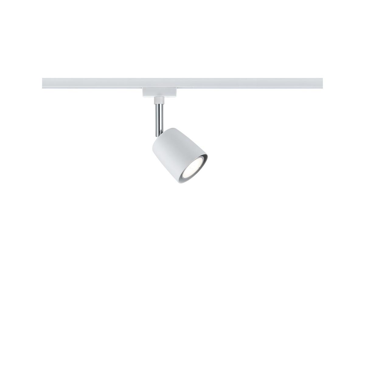 Schienensystem Urail Strahler 95336 Spotkopf Schwenkbar - Weiß, Design, Metall (5,8/14/9cm) - Paulmann