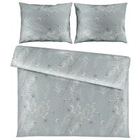 Posteľná bielizeň Lina XXL, 2x70/90 200/220cm - zelená, Konventionell, textil (200/220cm) - Mömax