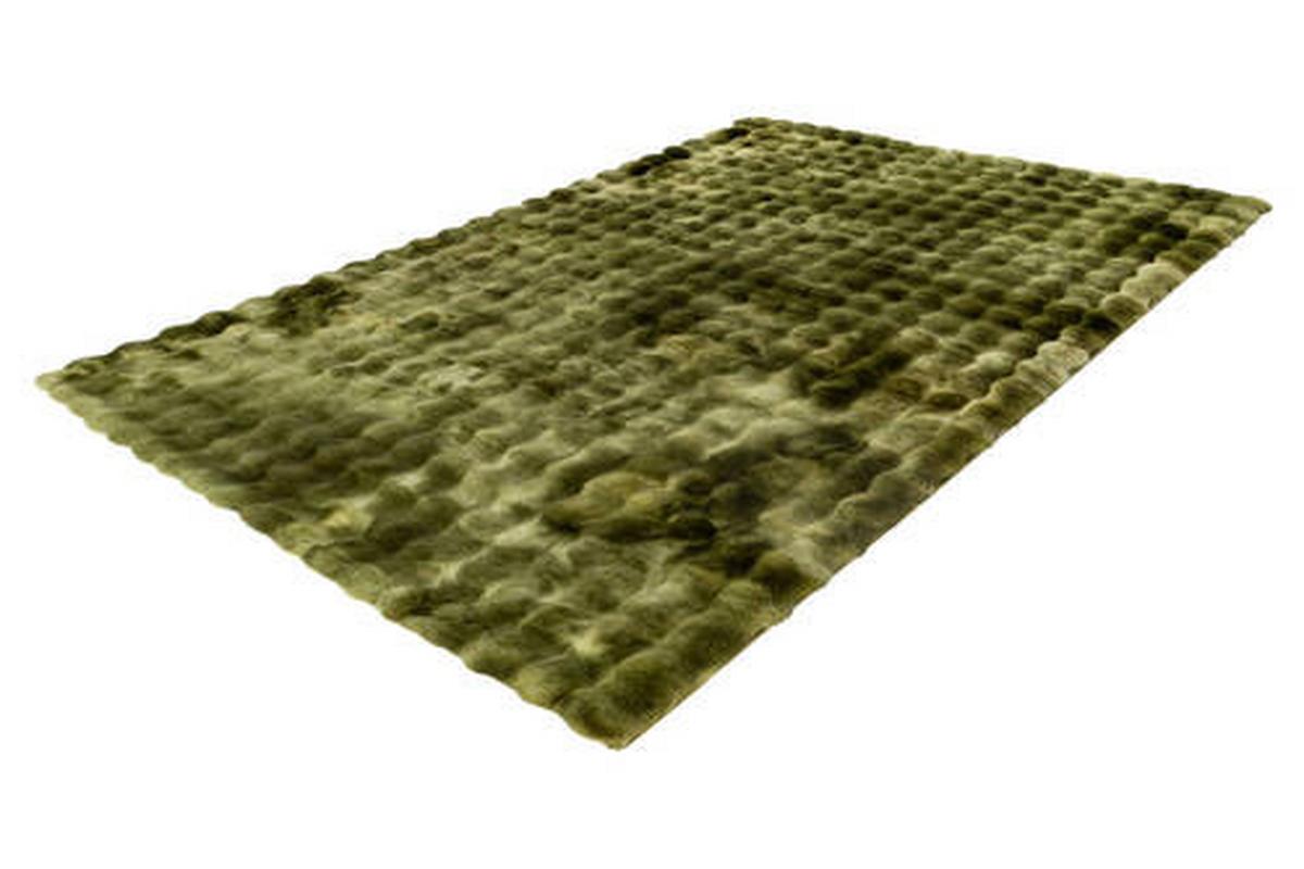 Fellteppich My Camouflage - Grün, KONVENTIONELL, Textil (80/150cm) - Obsession