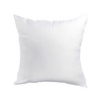 Výplňový vankúš Mobi, 40/40/15cm - biela, textil (40/40/15cm)