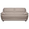 2-sitzer-sofa Nebolo Sandfarben Lederlook - Sandfarben, Design, Textil (209/97/100cm) - Livetastic