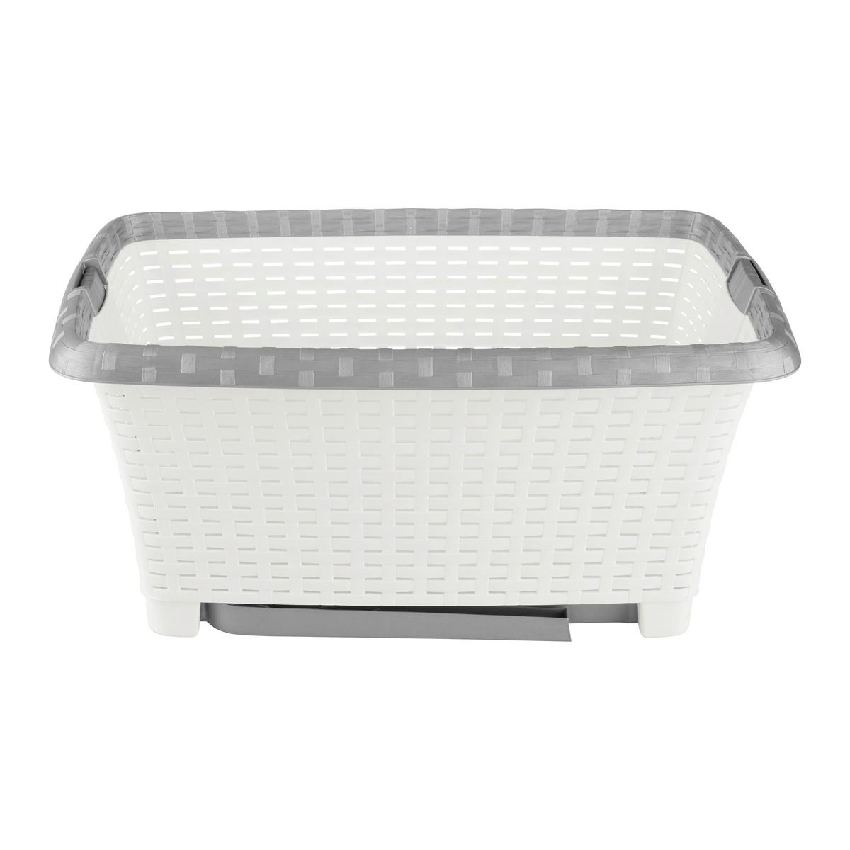 Koš na prádlo ANNA - bílá, Konvenční, plast (60/40/60cm) - Mömax