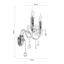 Nástenná Lampa Isabella 36/33cm, 2x40 Watt - chrómová/číre, Romantický / Vidiecky, kov/plast (36/33cm) - Mömax modern living Nástenná Lampa Isabella 36/33cm, 2x40 Watt - chrómová/číre, Romantický / Vidiecky, kov/plast (36/33cm) - Mömax modern living