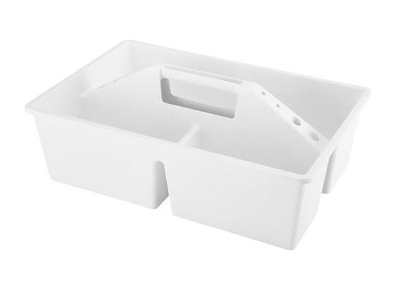 Úložný Box Clean - biela/svetlosivá, plast (38,5/25,5/11,5cm) Úložný Box Clean - biela/svetlosivá, plast (38,5/25,5/11,5cm)