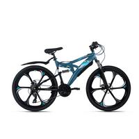 WYLD Mountainbike Fully Bliss blau 26'' - Blau, LIFESTYLE, Metall (25/140/60cm)
