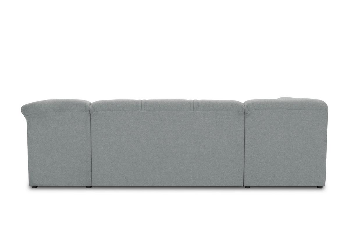 Wohnlandschaft Sarafina Mintgrau - Mintgrau/Schwarz, KONVENTIONELL, Textil (180/295/146cm) - MID.YOU