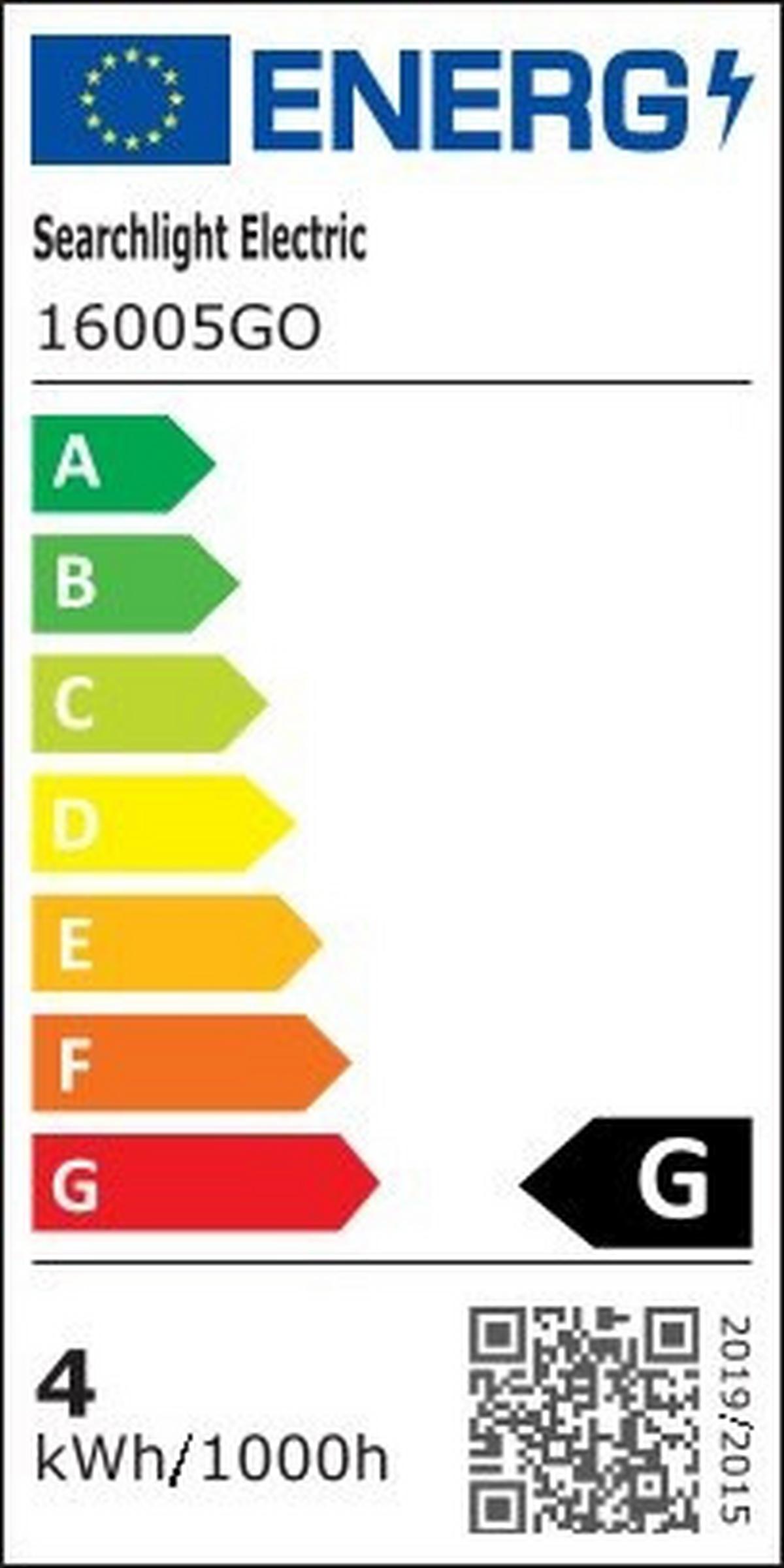LED-Leuchtmittel 16005go - Goldfarben, Basics, Glas/Metall (10/16,9cm)