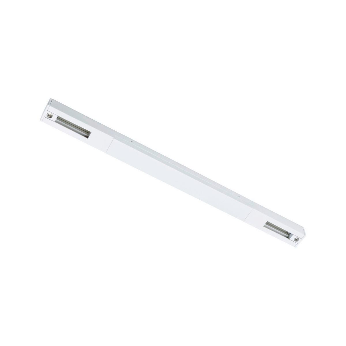 Schienensystem-Einspeiser 95643 Urail Mitteleinsp. Sw - Weiß, Basics, Metall (1,8/1,8/30,4cm) - Paulmann