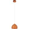 Hängeleuchte 8550132 Acorn I - Erlefarben/Weiß, Natur, Holz (17,5/90-140cm)