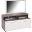 Tv - Rátét Avensis - bronz szín, modern, fa (120/18/30cm) - LUCA BESSONI
