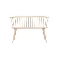 SITZBANK Bobby Weiß B: 120cm - Weiß, MODERN, Holz (120/77/49cm) - Livetastic