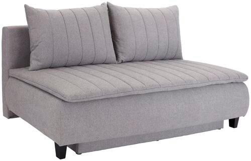 POHOVKA BOXSPRING MARINO - čierna/svetlosivá, Modern, drevo/textil (208/102/96cm) - Luca Bessoni