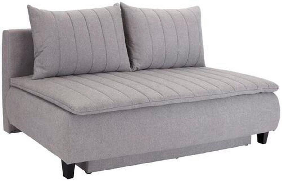 POHOVKA BOXSPRING MARINO - čierna/svetlosivá, Modern, drevo/textil (208/102/96cm) - Luca Bessoni