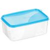 Frischhaltedose Willi ca. 750 ml, Spülmschinengeeignet - Blau/Transparent, KONVENTIONELL, Kunststoff (15/10/7cm)