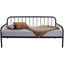 Bett Industrial 90x200 cm - Schwarz, MODERN, Metall (90/200cm) Bett Industrial 90x200 cm - Schwarz, MODERN, Metall (90/200cm)