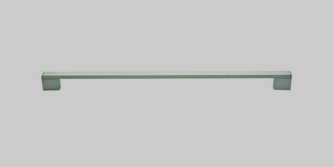 Relinggriff Edelstahlfarben Griffe - Edelstahlfarben, MODERN, Metall - Vertico