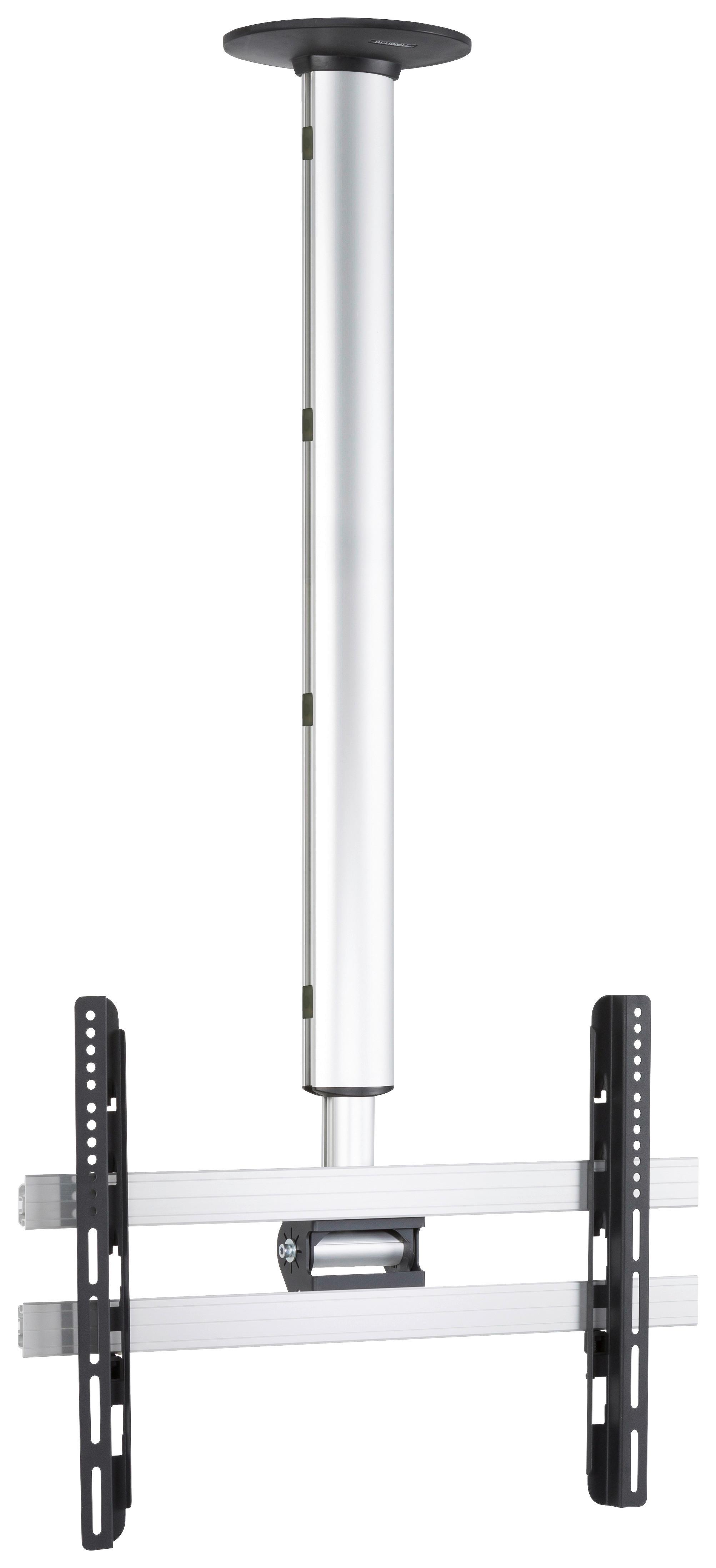 Tv- Halterung Cm Silberfarben B: 62 Cm - Silberfarben, MODERN, Metall (62/127/19cm) - MID.YOU