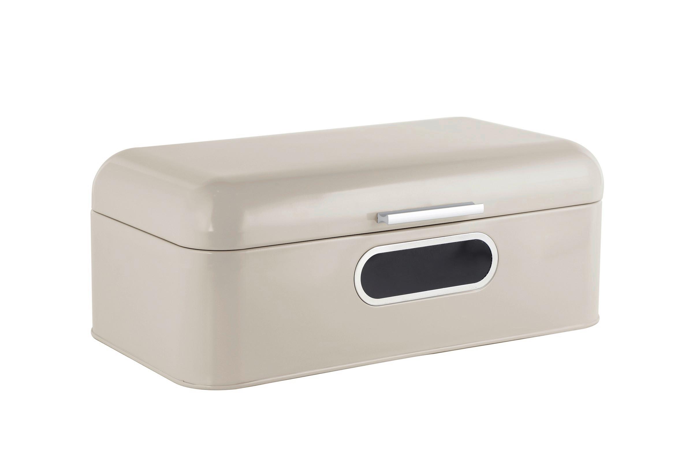 Brotkasten Gl-Bb-0129 - Creme, Basics, Metall (42/23/16,5cm) - Echtwerk