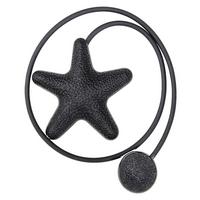 RAFFHALTER USEDOM - Silberfarben/Schwarz, MODERN, Metall (5cm) - Luca Bessoni