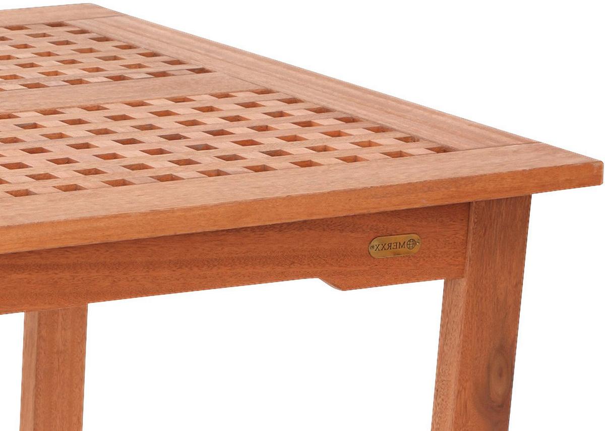 Gartentisch Lima Echtholz Eukalyptusholz L: 150 cm - Naturfarben, Basics, Holz (150/90/74cm) - Gardenson