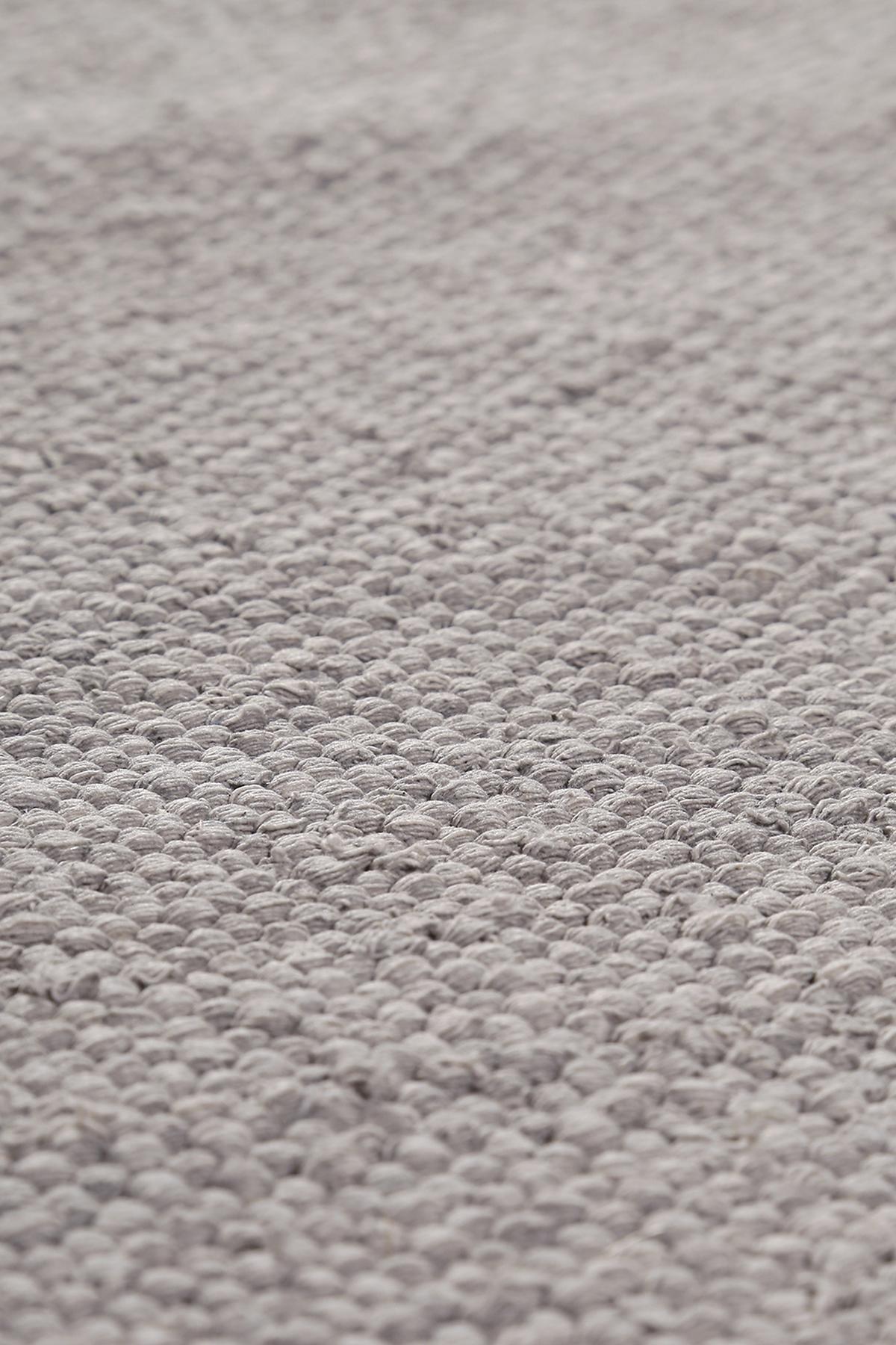 Handwebteppich Silber Baumwoll Rainbow Kelim 130x190 - Silberfarben, KONVENTIONELL, Textil (130/190cm) - Esprit