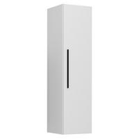 Závěsná skříňka Arila š: 30 cm, bílá - bílá/černá, Moderní, kov/kompozitní dřevo (30/115/30cm) - MID.YOU