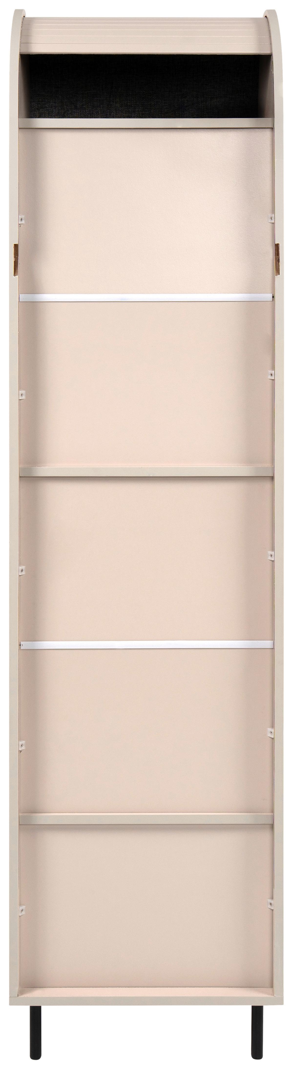 Aktenschrank Tokat Beige B: 45 cm - Beige, MODERN, Holzwerkstoff (45/175/40cm)