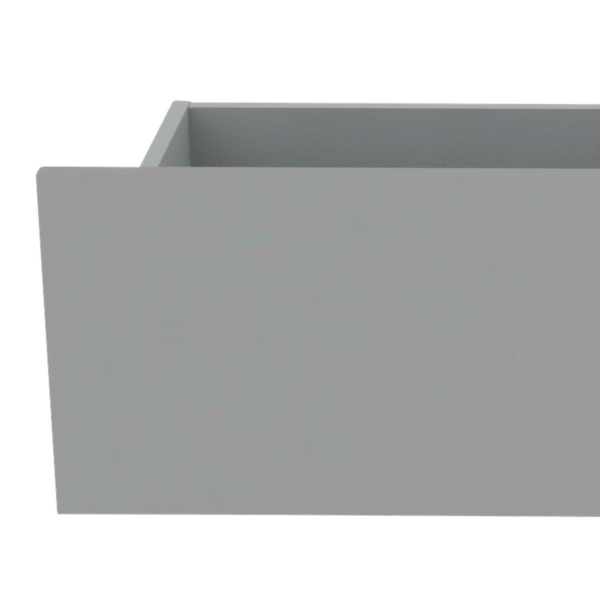 Fiók Unit-Elements - világosszürke, Modern, faalapú anyag (90,9/21,9/36,6cm) - Ondega