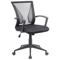 DREHSTUHL OFFILO - Schwarz, KONVENTIONELL, Kunststoff/Metall (48/92/46cm)