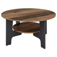 Couchtisch Jonny Alteiche/Anthrazit B: 80 cm - Alteiche/Anthrazit, LIFESTYLE, Holzwerkstoff (80/42,5/80cm) - MID.YOU