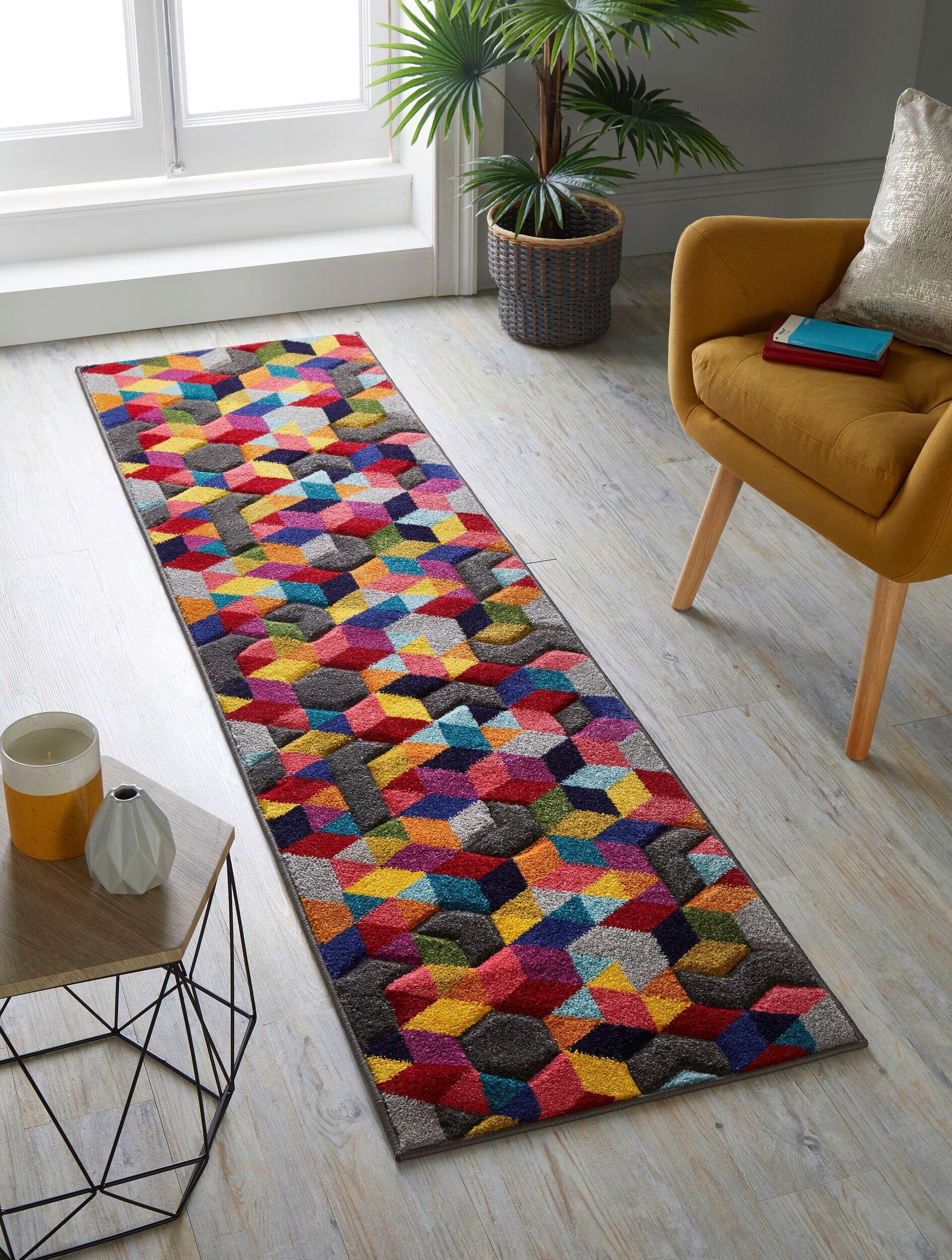 Teppich 503119368554 - Multicolor, Basics, Textil (230/66cm)