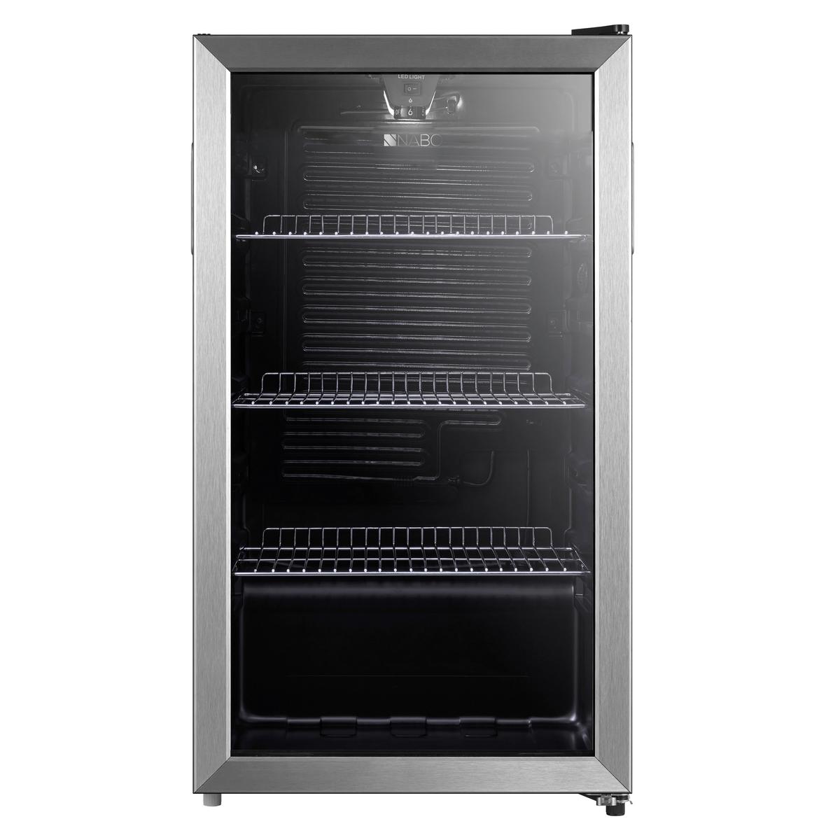 Weinkühlschrank Nabo Fk 9160 - Schwarz, Basics, Metall (47/85/44cm) - Nabo