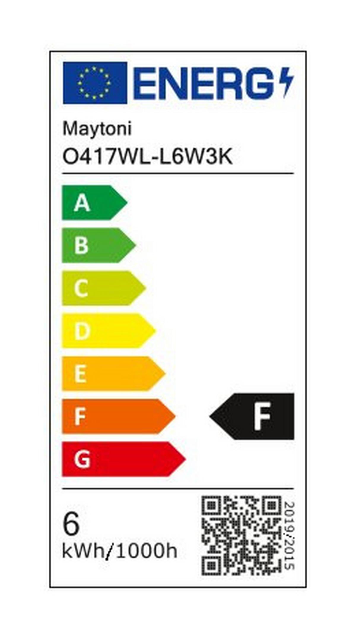Außenwandleuchte Strato - Weiß, Trend, Metall (8/16,5/4,2cm) - MAYTONI