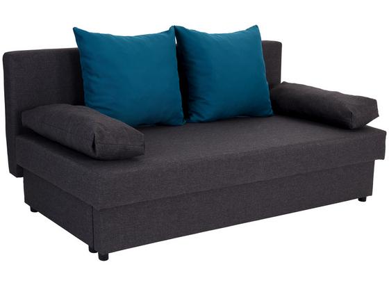 Schlafsofa Neo B: 190cm - Türkis/Dunkelgrau, Basics, Textil (190/75/82cm) Schlafsofa Neo B: 190cm - Türkis/Dunkelgrau, Basics, Textil (190/75/82cm)
