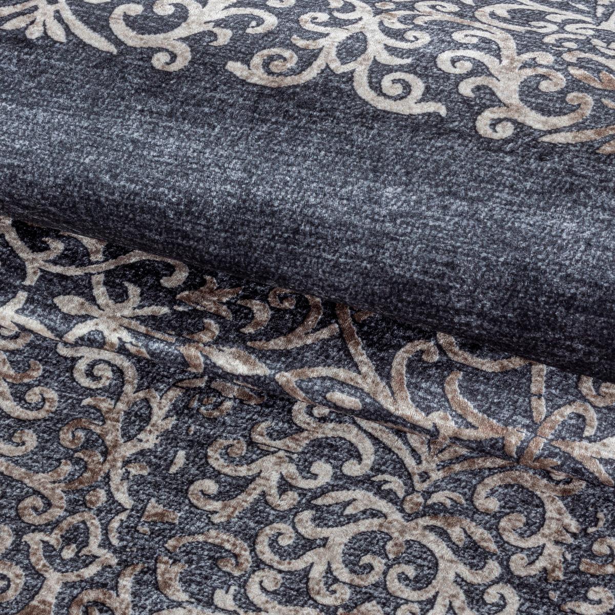 Flachwebteppich Fiesta - Schwarz, Design, Textil (200/290cm) - Novel