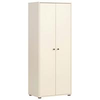 Hochschrank Lovund, Beige B: 65,1 Cm - Beige, Design, Holzwerkstoff (65,1/163,6/41cm) - MID.YOU