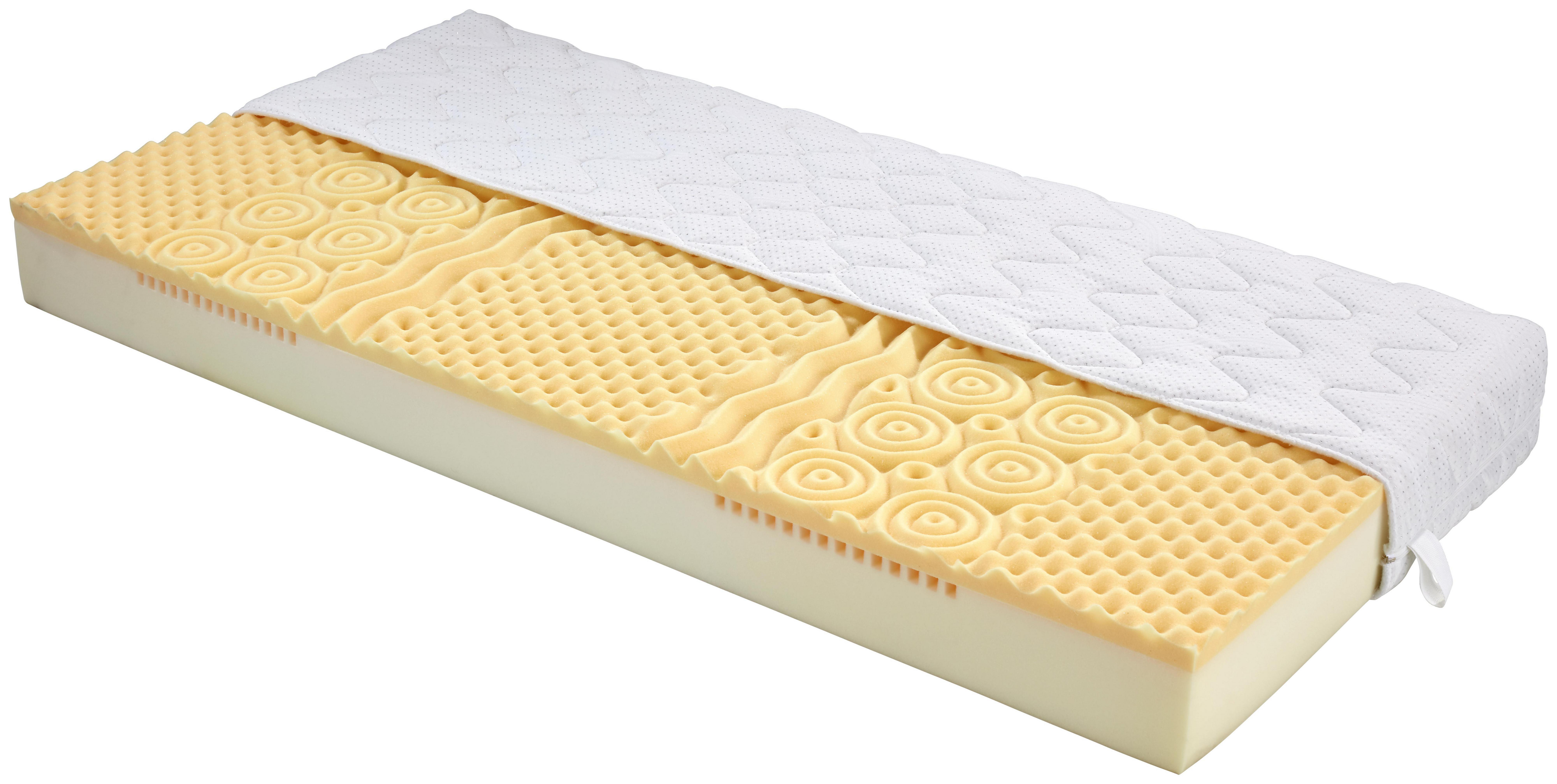 Viscomatratze Memofit 140 - Weiß, Textil (140/200cm) - Primatex