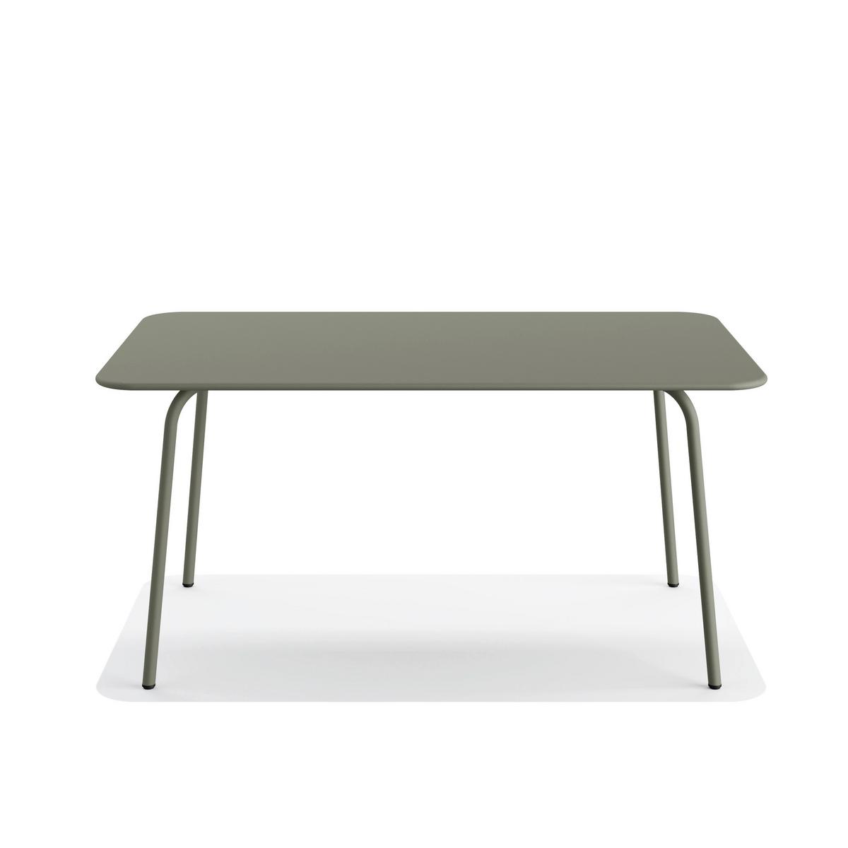 Gartentisch Shine Gartentisch - Grün, Basics, Metall (160/73/90cm)