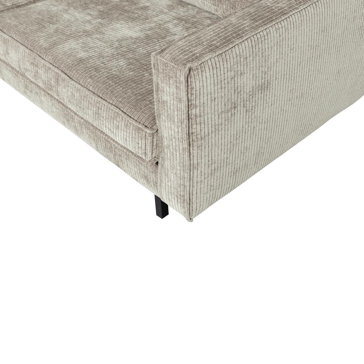 2,5-SITZER Rodeo Sandfarben B: 190cm - Sandfarben, MODERN, Textil (190/85/86cm) - Livetastic