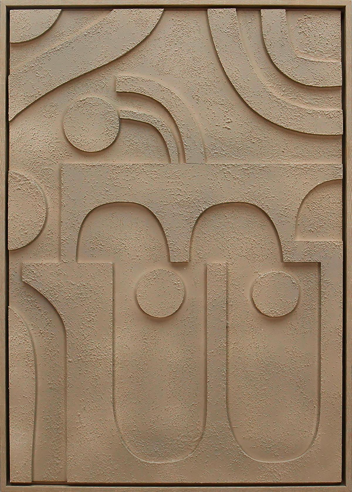 Obraz na plátně MIKE, 50x70x3cm - přírodní barvy/světle hnědá, Moderní, kompozitní dřevo/textil (50/70/3cm) - Mömax