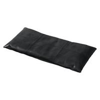 Bankauflage Lederkissen Schwarz B: 73 Cm - Schwarz, Design, Leder (73/3/35cm) - MID.YOU