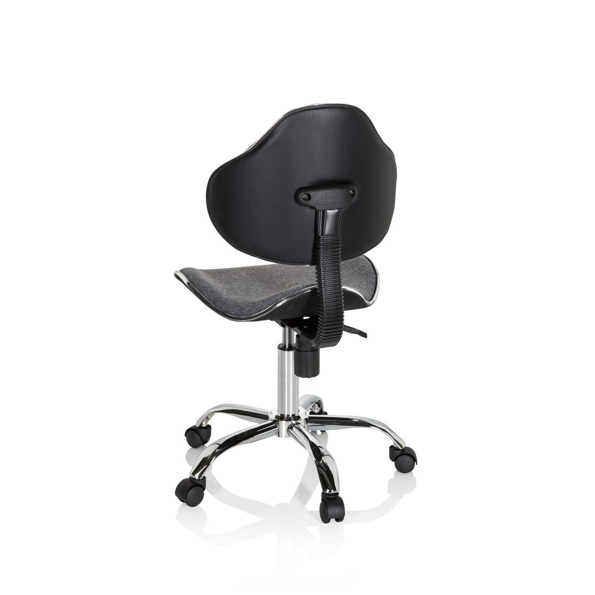 Jugenddrehstuhl Kiddy Gti 3 Grau - Grau, Basics, Kunststoff (47/87-98/49cm)