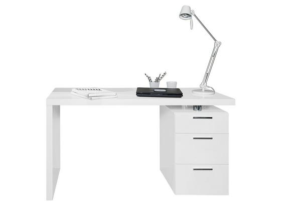Psací Stůl Johny - bílá, Moderní (140/75/65cm) Psací Stůl Johny - bílá, Moderní (140/75/65cm)