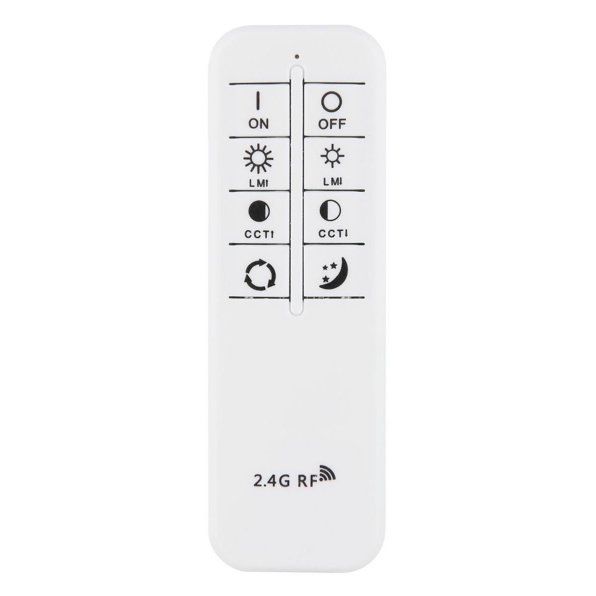 Led Függőlámpa 67162-110cct - krómszínű/áttetsző, Trend, műanyag/fém (78/120cm) - Globo